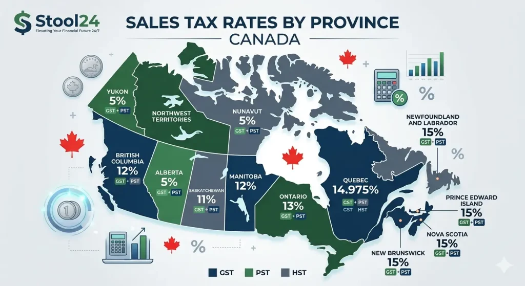 Sales Tax Rates by Province Canada