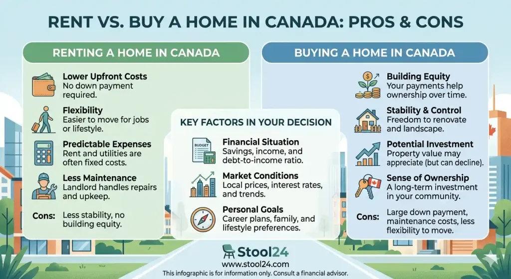 better to rent or buy in canada
