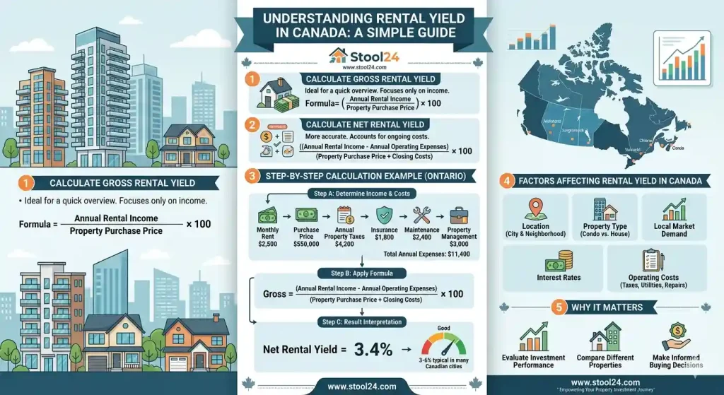calculate rental yield