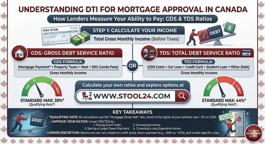 dti for mortgage approval canada