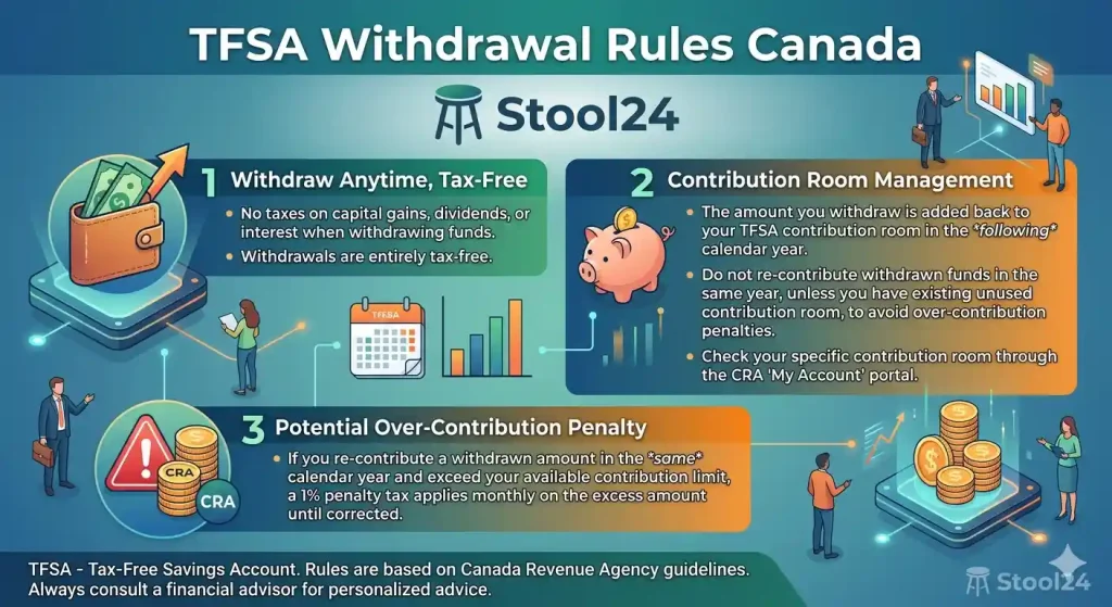 tfsa withdrawal rules canada