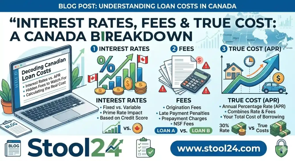 Interest Rates, Fees & True Cost (Canada Breakdown)